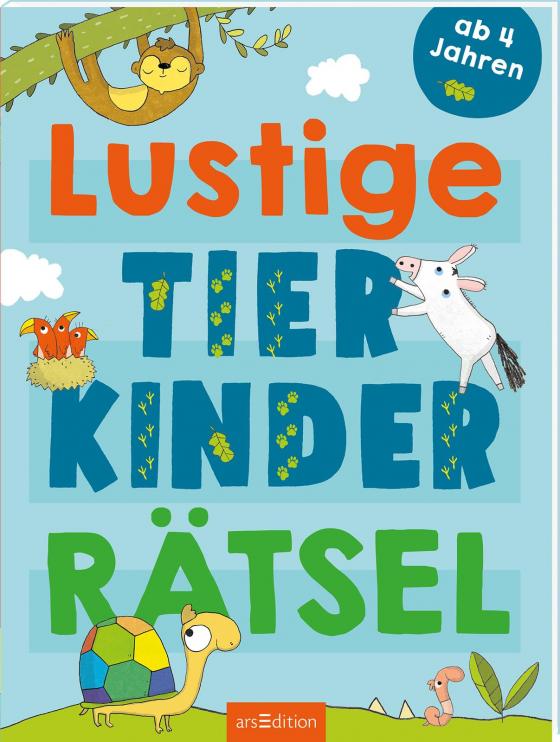 Cover-Bild Lustige Tierkinder-Rätsel