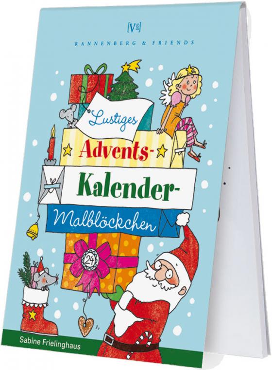 Cover-Bild Lustiges Adventskalender Malblöckchen