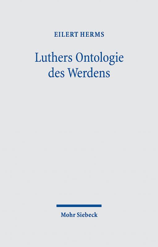 Cover-Bild Luthers Ontologie des Werdens