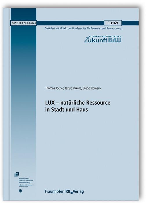 Cover-Bild LUX - natürliche Ressource in Stadt und Haus