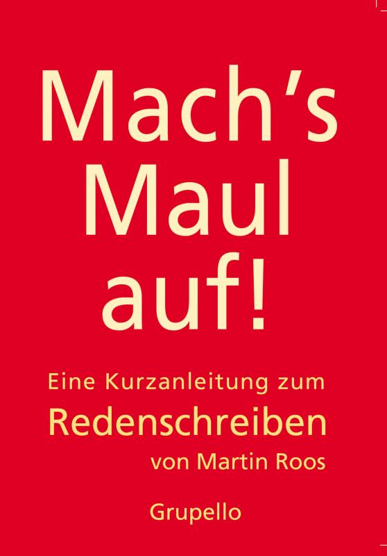 Cover-Bild Mach's Maul auf