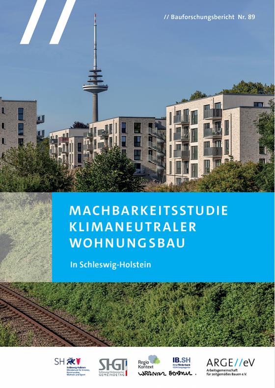 Cover-Bild Machbarkeitsstudie Klimaneutraler Wohnungsbau