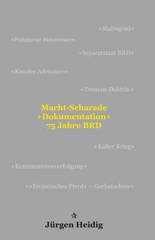 Cover-Bild »Macht-Scharade +Dokumentation+ 75 Jahre BRD«