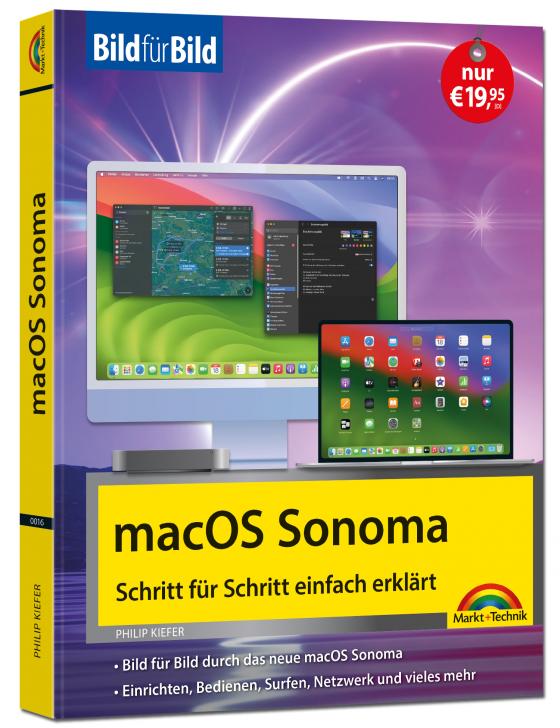 Cover-Bild macOS Sonoma Bild für Bild - die Anleitung in Bildern - ideal für Einsteiger, Umsteiger und Fortgeschrittene