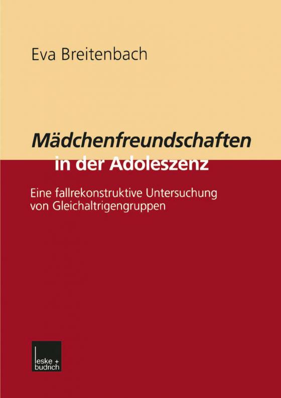 Cover-Bild Mädchenfreundschaften in der Adoleszenz