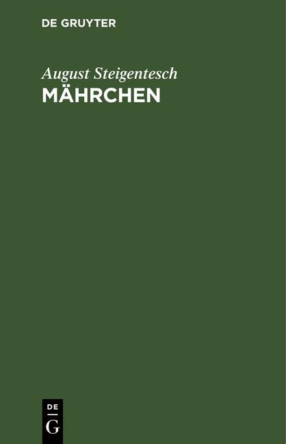 Cover-Bild Mährchen