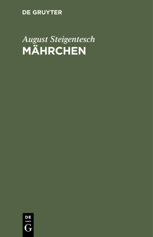 Cover-Bild Mährchen