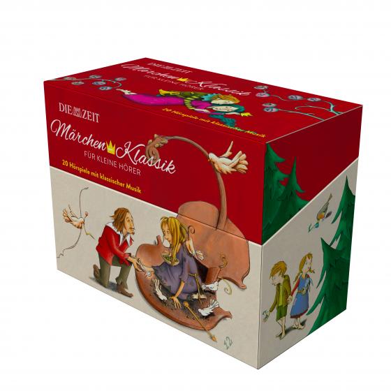 Cover-Bild Märchen-Klassik für kleine Hörer, 10 CD-Box mit Ausmalbuch