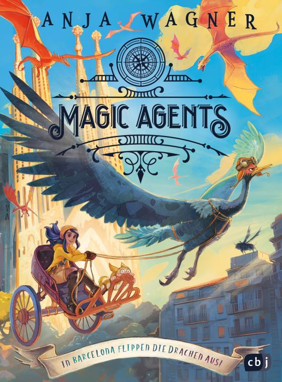 Cover-Bild Magic Agents – In Barcelona flippen die Drachen aus!