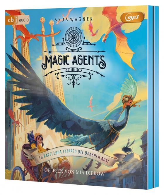 Cover-Bild Magic Agents - In Barcelona flippen die Drachen aus!