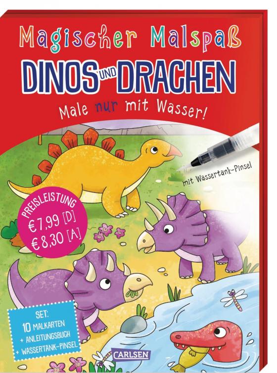 Cover-Bild Magischer Malspaß: Dinos und Drachen