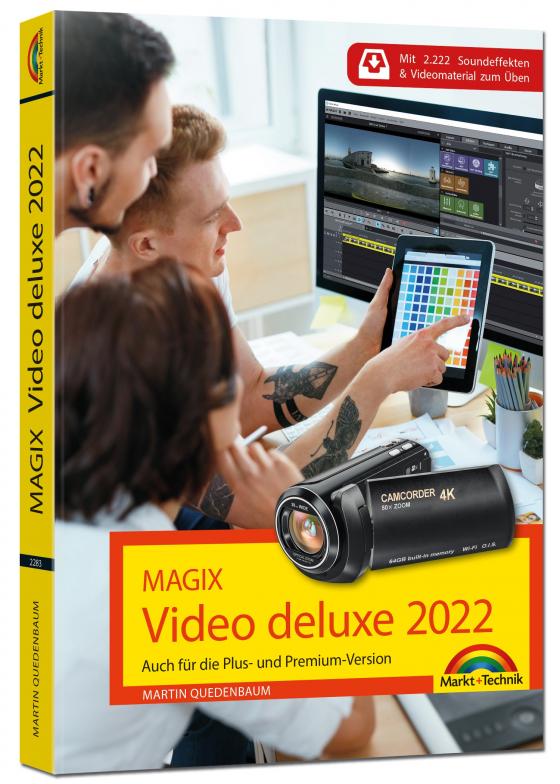 Cover-Bild MAGIX Video deluxe 2022 Das Buch zur Software. Die besten Tipps und Tricks: