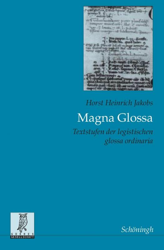 Cover-Bild Magna Glossa