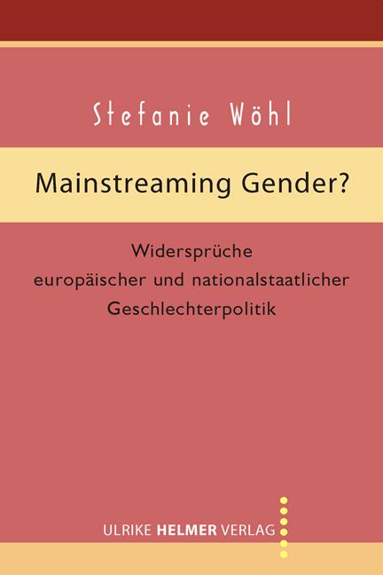 Cover-Bild Mainstreaming Gender?