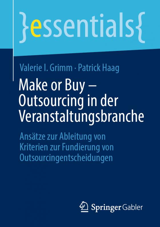 Cover-Bild Make or Buy – Outsourcing in der Veranstaltungsbranche