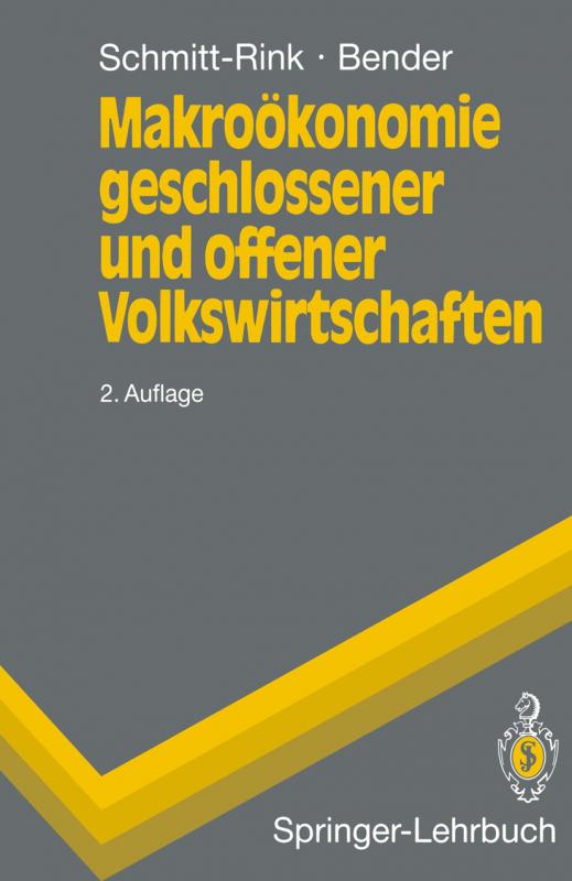 Cover-Bild Makroökonomie geschlossener und offener Volkswirtschaften