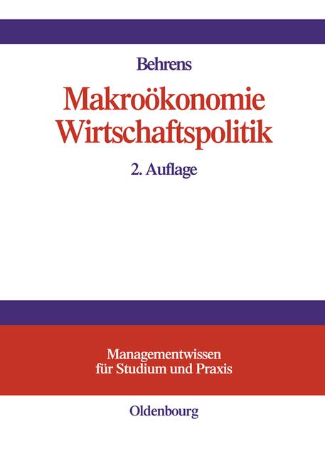 Cover-Bild Makroökonomie – Wirtschaftspolitik