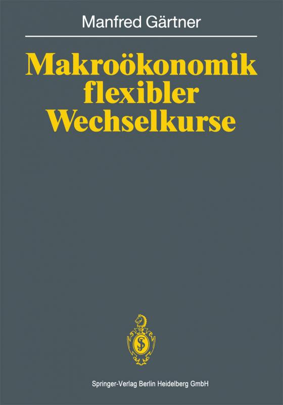Cover-Bild Makroökonomik flexibler Wechselkurse