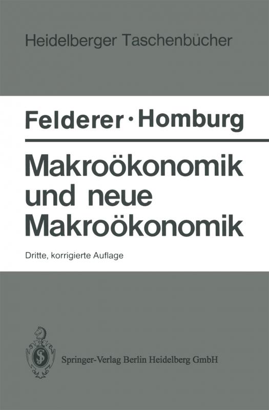 Cover-Bild Makroökonomik und neue Makroökonomik