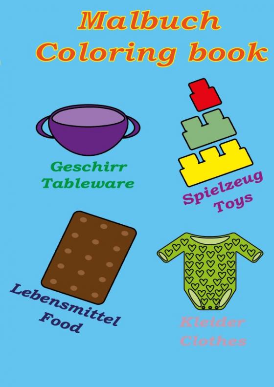 Cover-Bild Malbuch-Coloring book