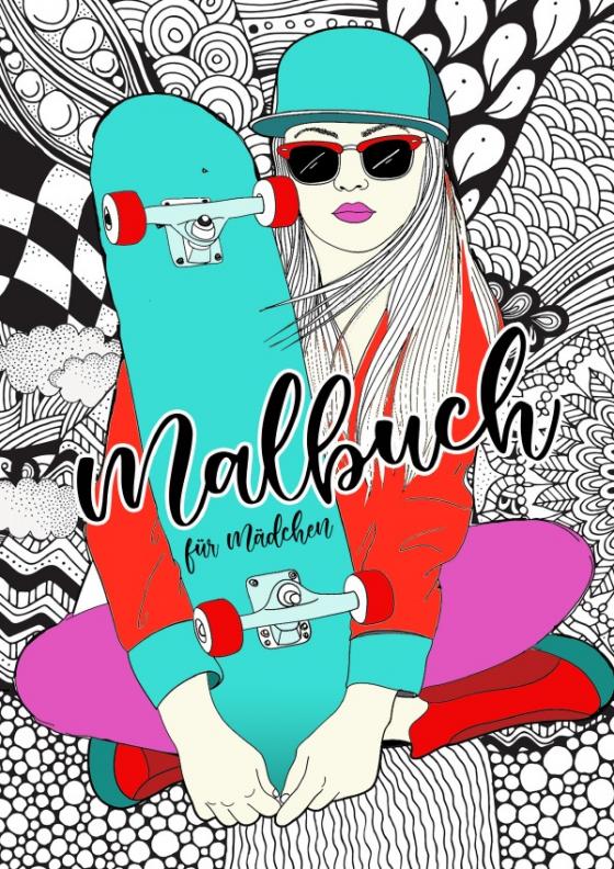 Cover-Bild Malbuch für Mädchen Zentangle