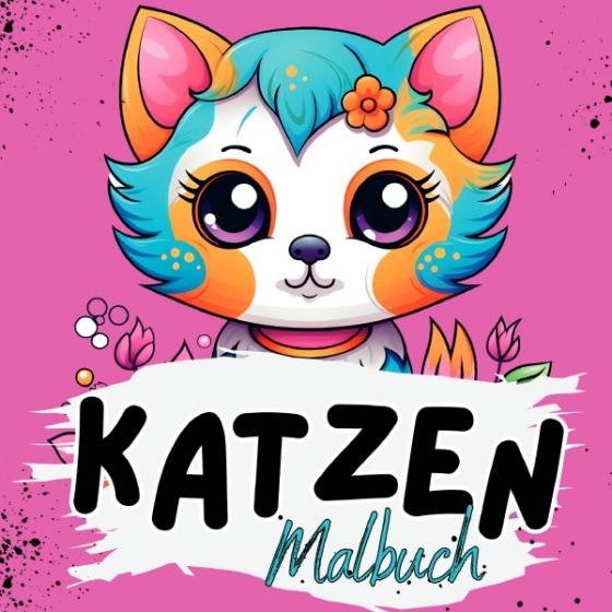 Cover-Bild Malbuch Tiere / Malbuch Katze