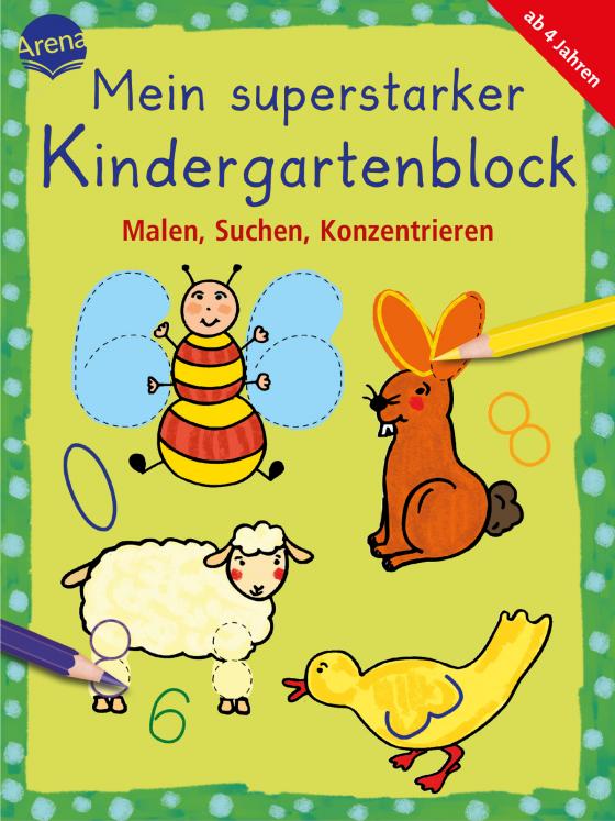 Cover-Bild Malen, Suchen, Konzentration