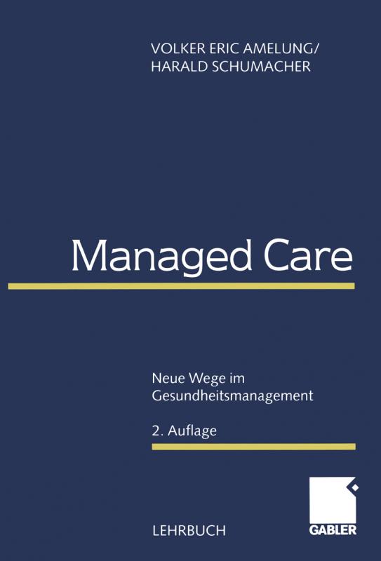 Cover-Bild Managed Care