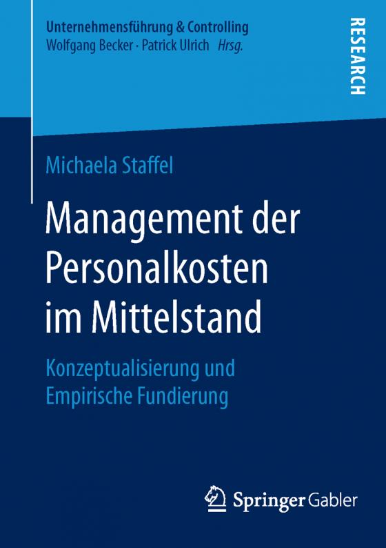 Cover-Bild Management der Personalkosten im Mittelstand