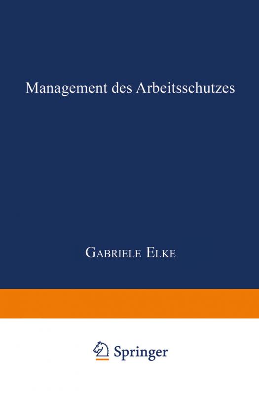 Cover-Bild Management des Arbeitsschutzes