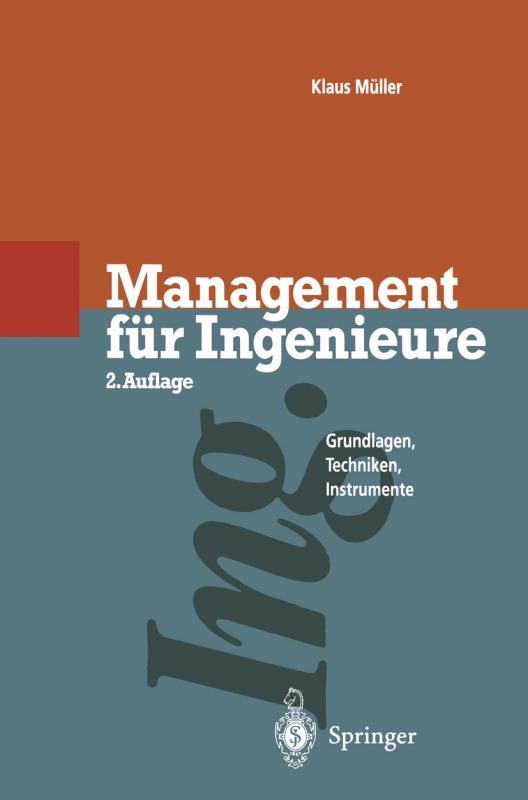 Cover-Bild Management für Ingenieure