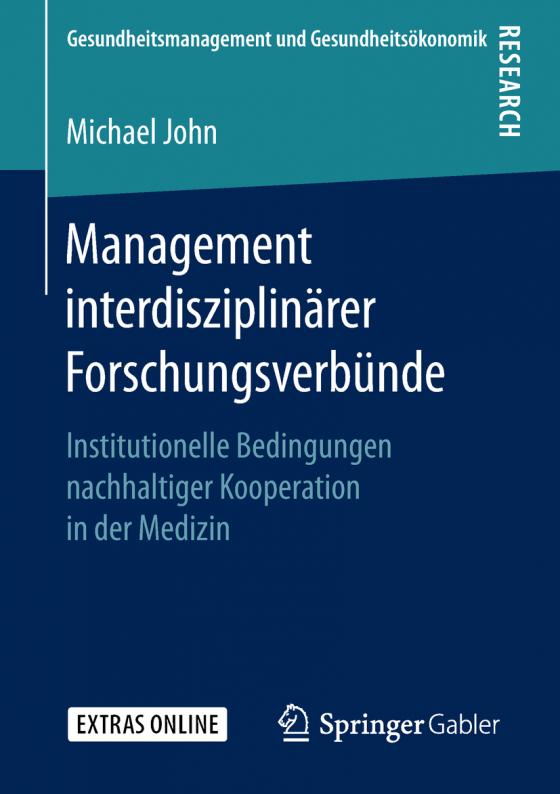 Cover-Bild Management interdisziplinärer Forschungsverbünde