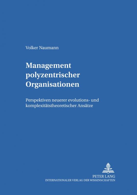 Cover-Bild Management polyzentrischer Organisationen
