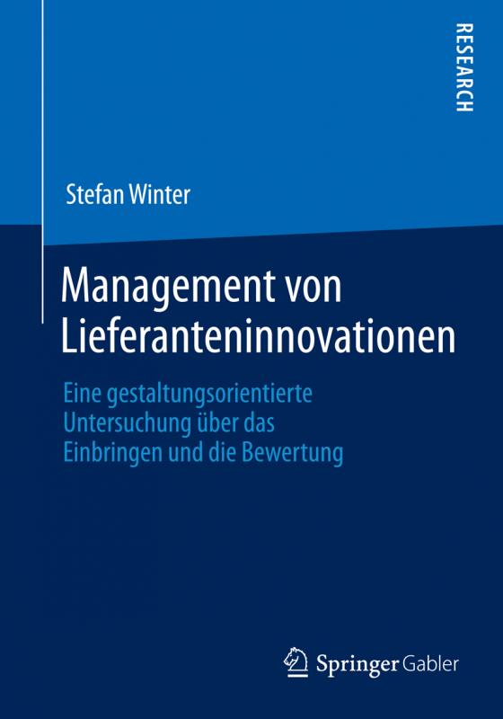 Cover-Bild Management von Lieferanteninnovationen