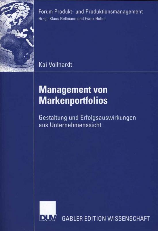 Cover-Bild Management von Markenportfolios