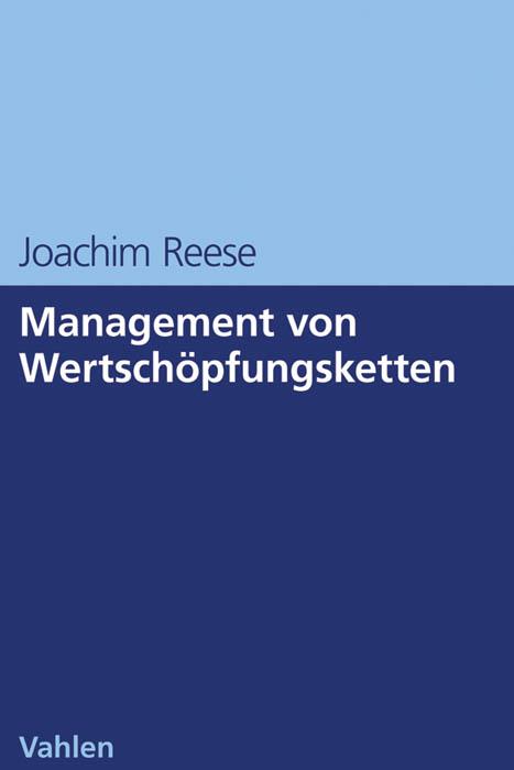 Cover-Bild Management von Wertschöpfungsketten