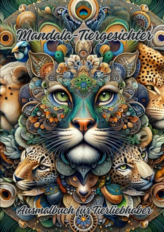 Cover-Bild Mandala-Tiergesichter