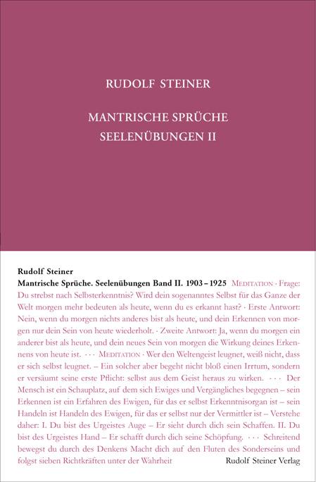 Cover-Bild Mantrische Sprüche. Seelenübungen II