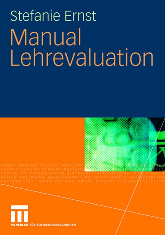 Cover-Bild Manual Lehrevaluation