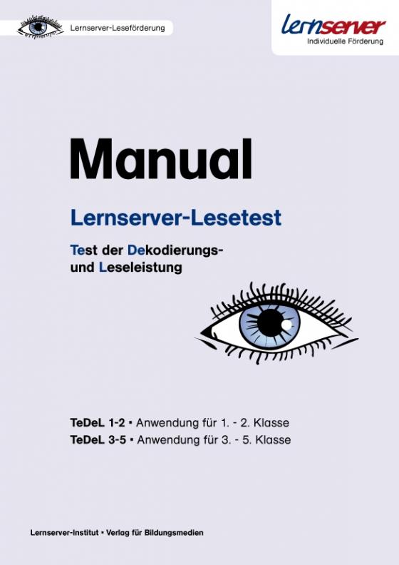 Cover-Bild Manual Lernserver-Lesetest