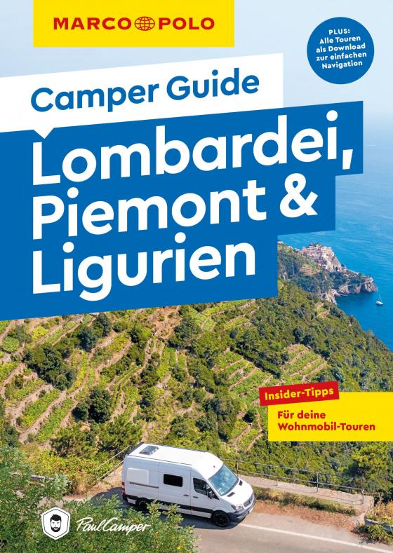 Cover-Bild MARCO POLO Camper Guide Lombardei, Piemont & Ligurien