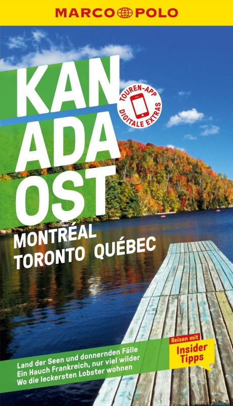 Cover-Bild MARCO POLO Reiseführer E-Book Kanada Ost, Montreal, Toronto, Québec