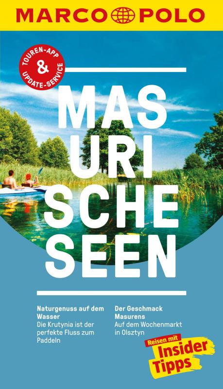 Cover-Bild MARCO POLO Reiseführer E-Book Masurische Seen