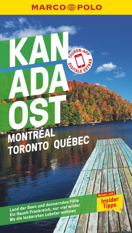 Cover-Bild MARCO POLO Reiseführer Kanada Ost, Montreal, Toronto, Québec