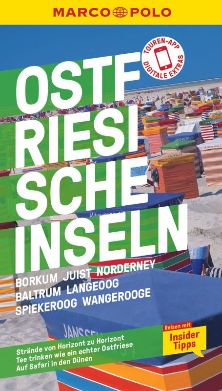 Cover-Bild MARCO POLO Reiseführer Ostfriesische Inseln, Baltrum, Borkum, Juist, Langeoog