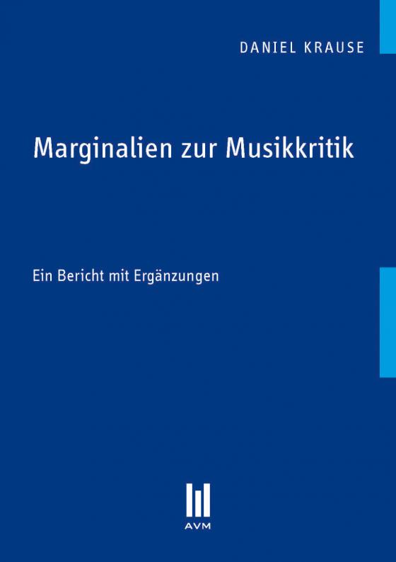 Cover-Bild Marginalien zur Musikkritik