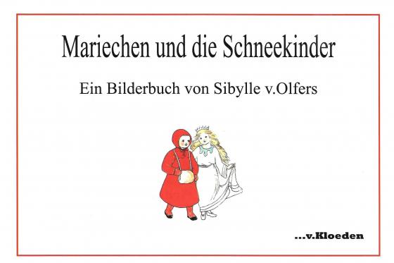 Cover-Bild Mariechen und die Schneekinder