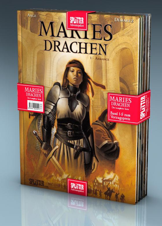 Cover-Bild Maries Drachen Adventspaket: Band 1 - 5 zum Sonderpreis