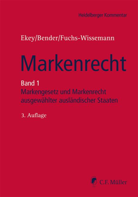 Cover-Bild Markenrecht