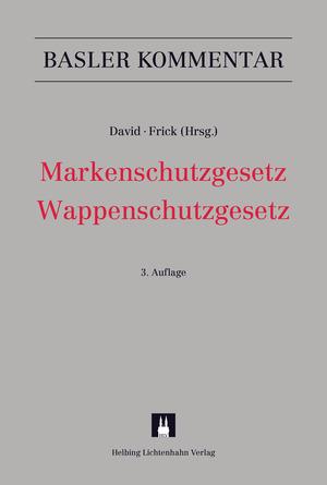 Cover-Bild Markenschutzgesetz, Wappenschutzgesetz